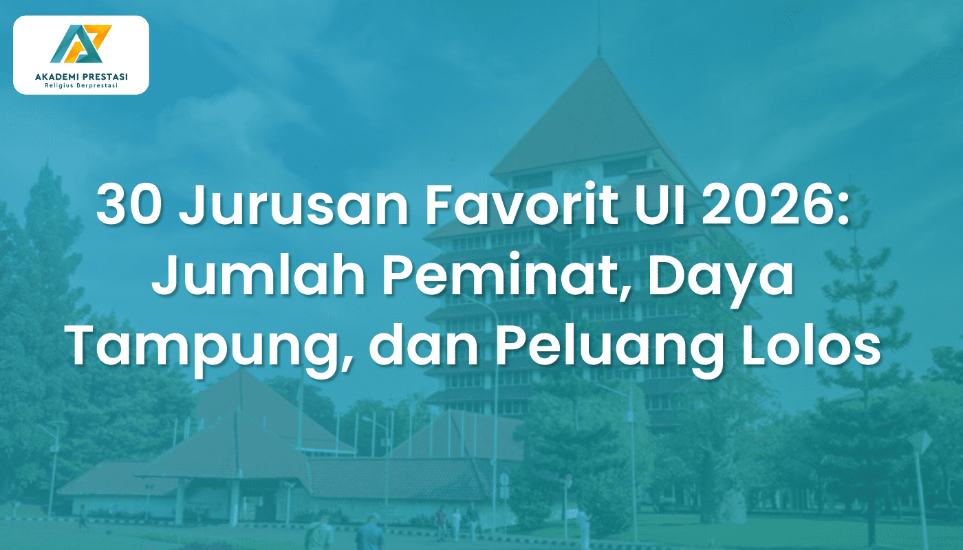 30 Jurusan Favorit UI 2026: Jumlah Peminat, Daya Tampung, dan Peluang Lolos