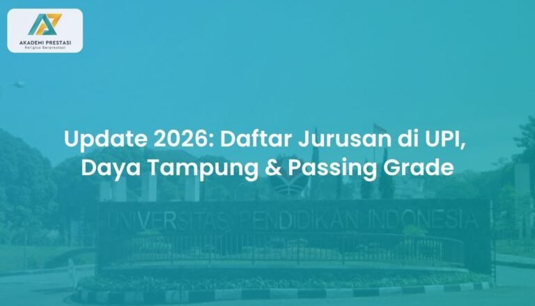 Update 2026: Daftar Jurusan di UPI, Daya Tampung & Passing Grade