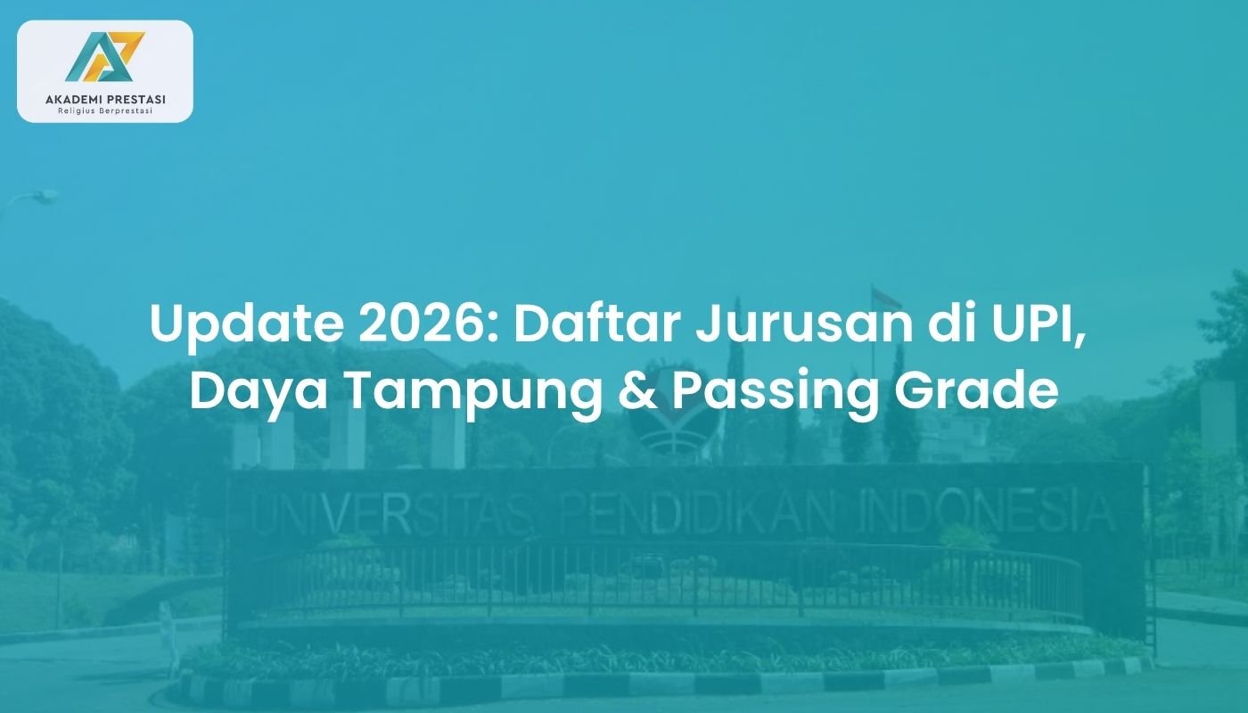 Update 2026: Daftar Jurusan di UPI, Daya Tampung & Passing Grade