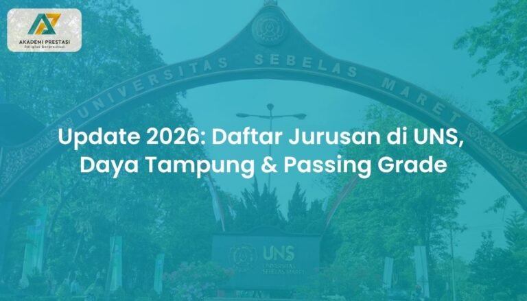 Update 2026: Daftar Jurusan di UNS, Daya Tampung & Passing Grade