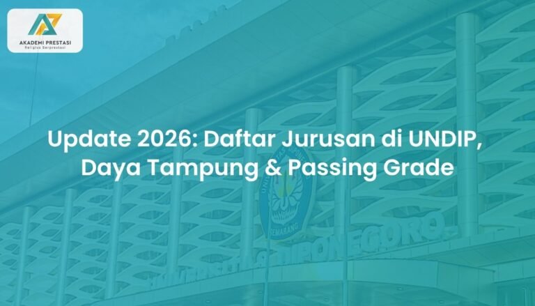 Update 2026: Daftar Jurusan di UNDIP, Daya Tampung & Passing Grade