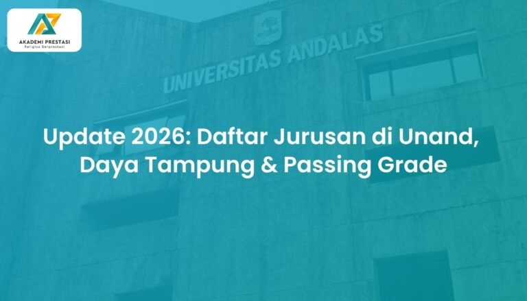 Update 2026: Daftar Jurusan di Unand, Daya Tampung & Passing Grade