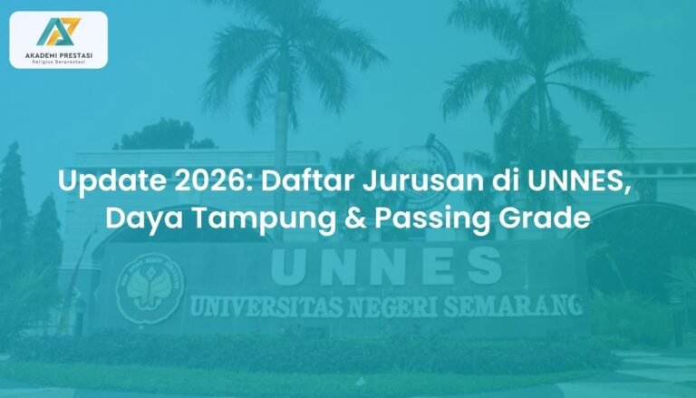 Update 2026: Daftar Jurusan di UNNES, Daya Tampung & Passing Grade