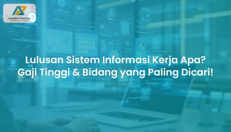 Lulusan Sistem Informasi Kerja Apa? Gaji Tinggi & Bidang yang Paling Dicari!