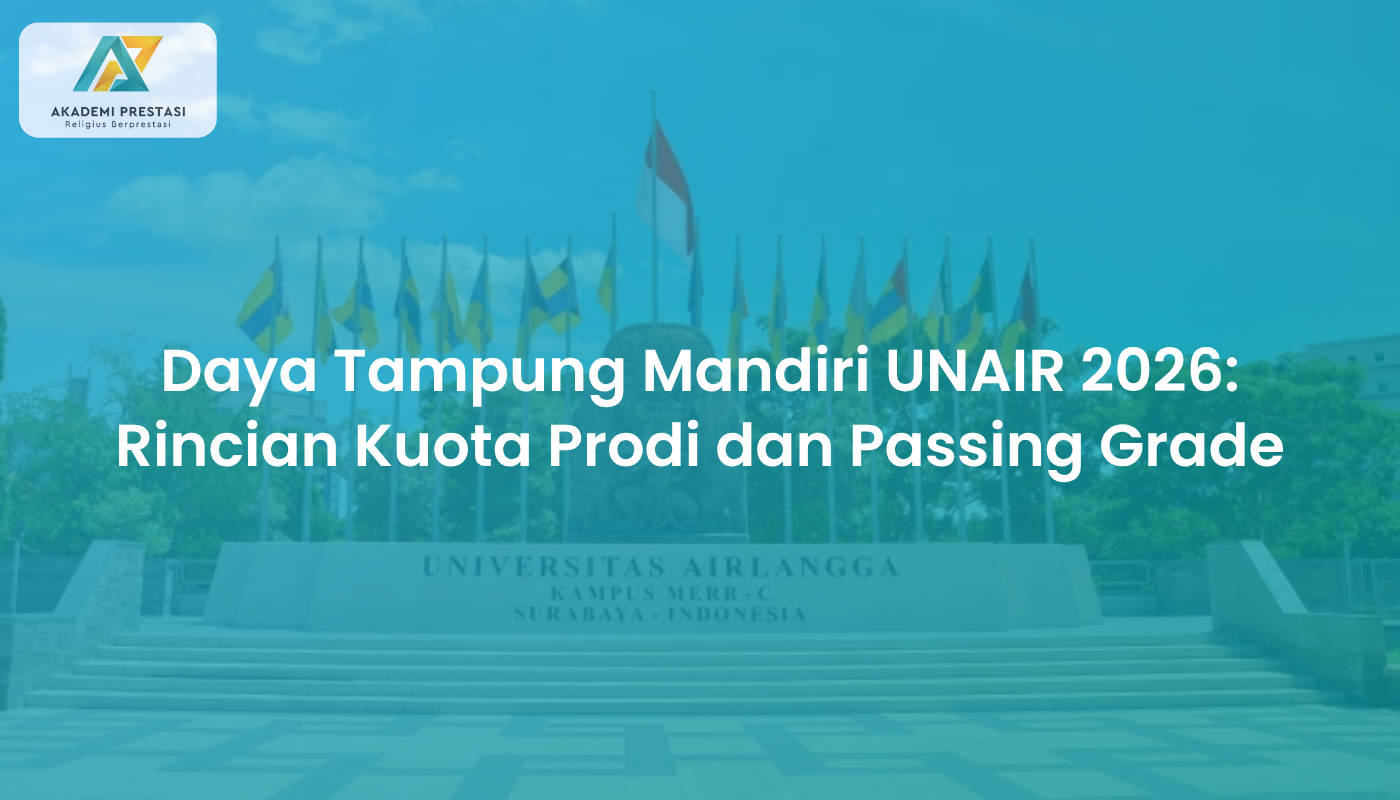 Daya Tampung Mandiri UNAIR 2026: Rincian Kuota Prodi dan Passing Grade