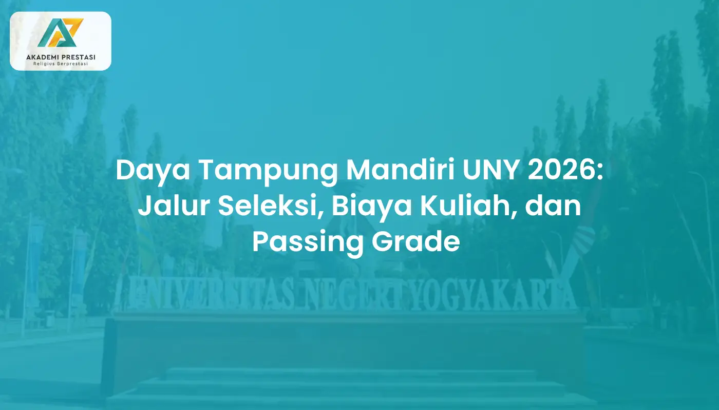 Daya Tampung Mandiri UNY 2026: Jalur Seleksi, Biaya Kuliah, dan Passing Grade