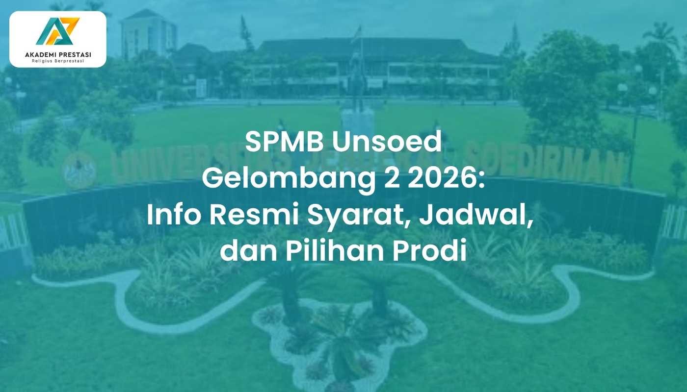 SPMB Unsoed Gelombang 2 2026: Info Resmi Syarat, Jadwal, dan Pilihan Prodi