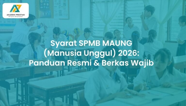 Syarat SPMB MAUNG (Manusia Unggul) 2026: Panduan Resmi & Berkas Wajib