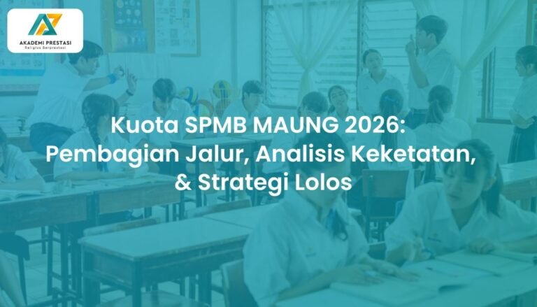 Kuota SPMB MAUNG 2026: Pembagian Jalur, Analisis Keketatan, & Strategi Lolos