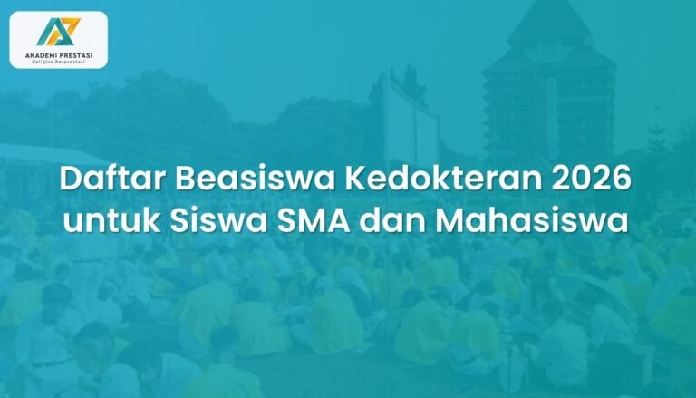 Daftar Beasiswa Kedokteran 2026 untuk Siswa SMA dan Mahasiswa 