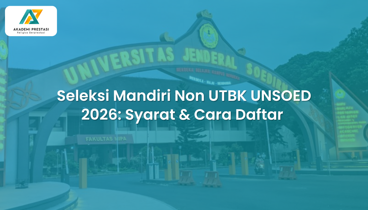 Seleksi Mandiri Non UTBK UNSOED 2026: Syarat & Cara Daftar