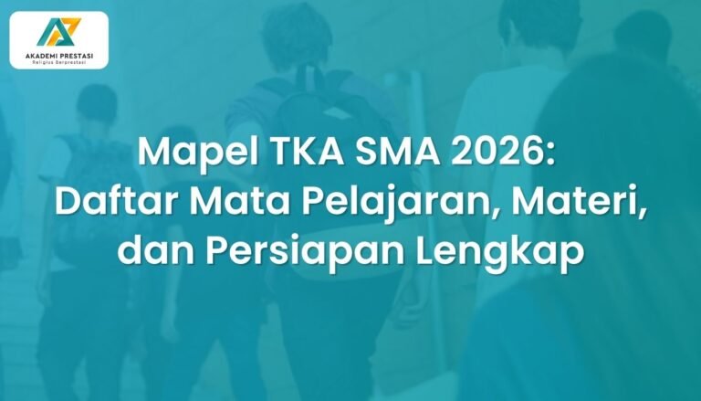 Mapel TKA SMA 2026: Daftar Mata Pelajaran, Materi, dan Persiapan Lengkap