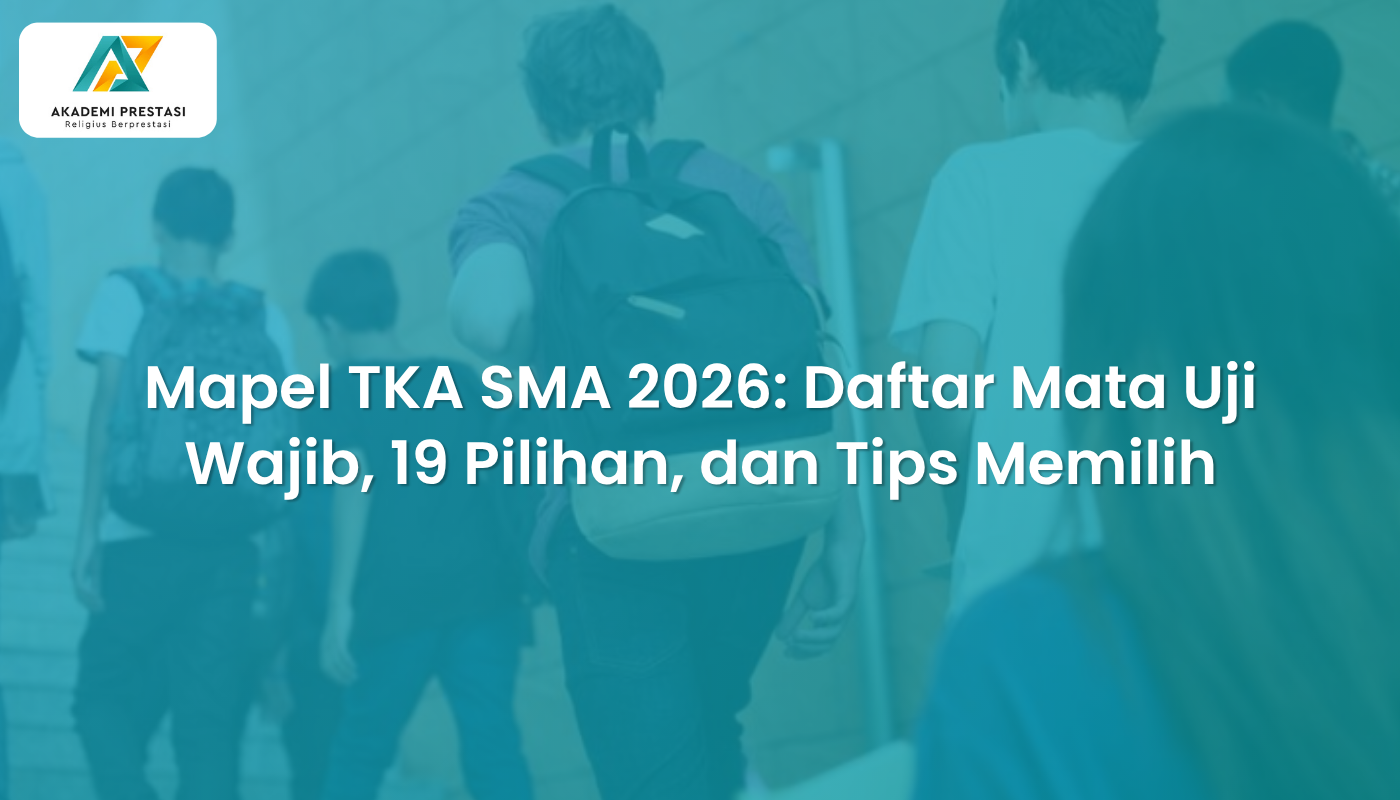 Mapel TKA SMA 2026: Daftar Mata Uji Wajib, 19 Pilihan, dan Tips Memilih