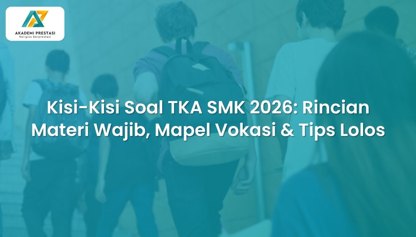 Kisi-Kisi Soal TKA SMK 2026: Rincian Materi Wajib, Mapel Vokasi & Tips Lolos