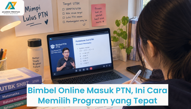 Bimbel Online Masuk PTN, Ini Cara Memilih Program yang Tepat